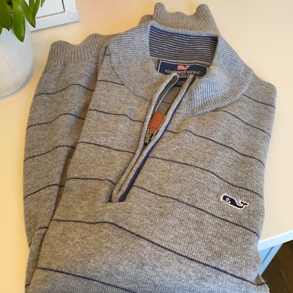 Vineyard vines 1/4 zip sweater